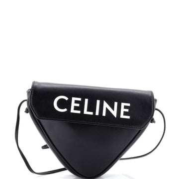Celine Triangle Bag Leather Small