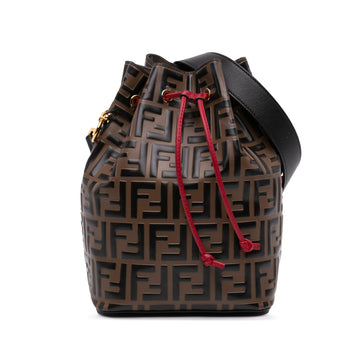Fendi Ff Embossed Leather Mon Tresor