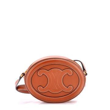 Celine Triomphe Oval Crossbody Bag