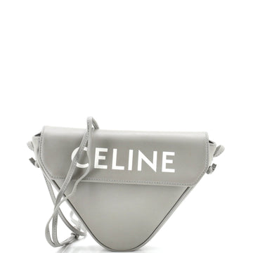 Celine Triangle Bag Leather Small