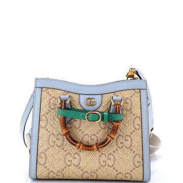 Gucci Diana Nm Bamboo Handle Tote Gg