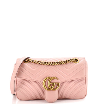 Gucci Gg Marmont Flap Bag Matelasse