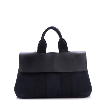Hermes Valparaiso Bag Toile And Leather