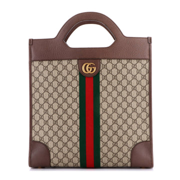 Gucci Ophidia Cut Out Handle Tote Gg