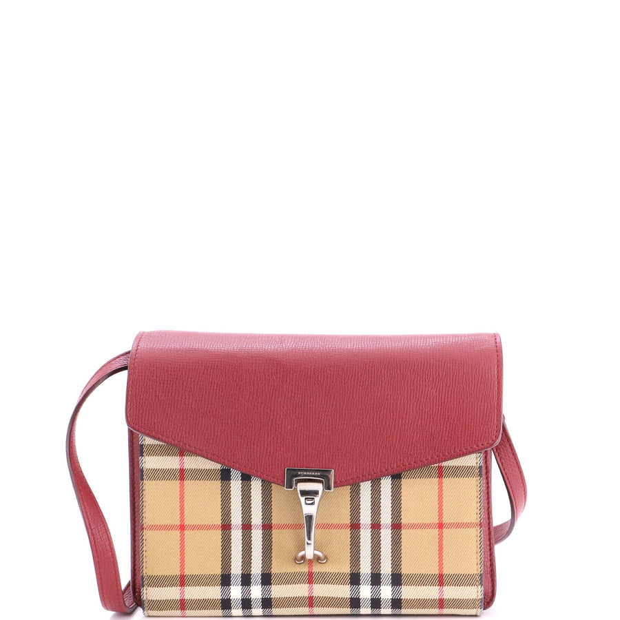 Burberry Macken Crossbody Bag Leather