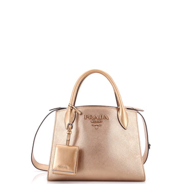Prada Monochrome Tote Saffiano With City