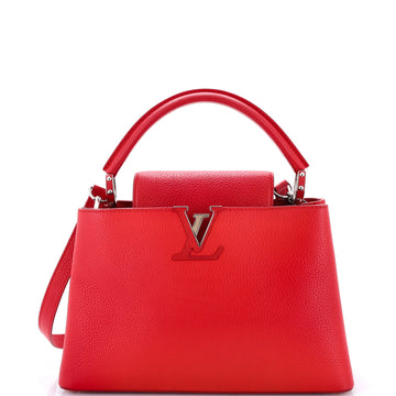 Louis Vuitton Capucines Bag Leather Pm