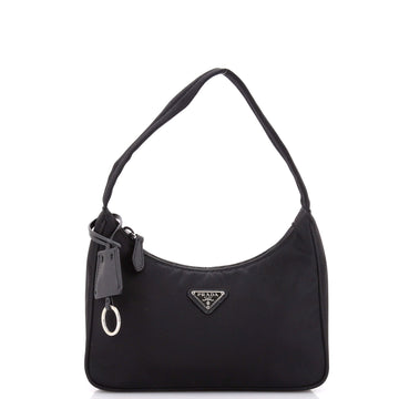 Prada Re-Edition Hobo Tessuto Mini