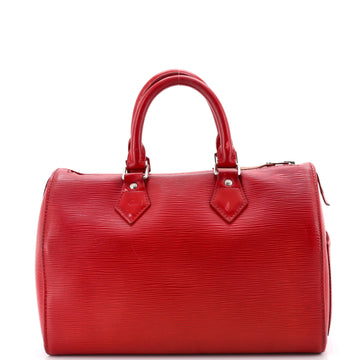 Louis Vuitton Speedy Handbag Epi Leather
