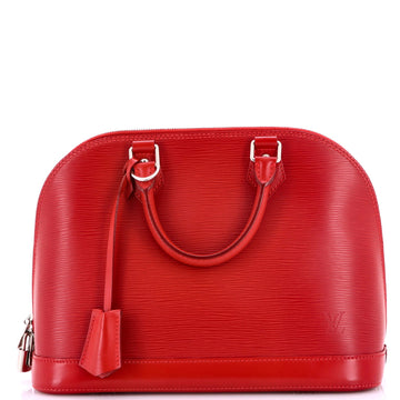 Louis Vuitton Alma Handbag Epi Leather