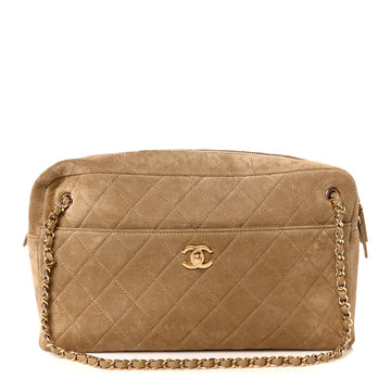 Chanel Suede Calfskin Quilted