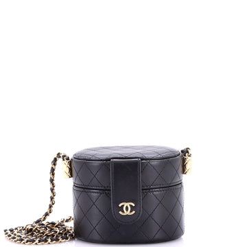 Chanel Cc Allure Vanity Case With Chain