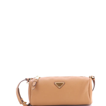 Prada Zip Buckle Pouch Shoulder Bag