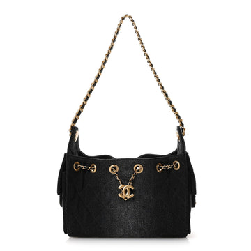 Washed Denim Quilted Mini Chanel 25