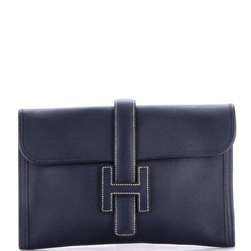 Hermes Jige Clutch Epsom Pm