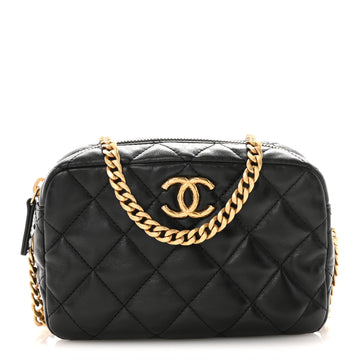 Chanel Lambskin Quilted Mini Pillow