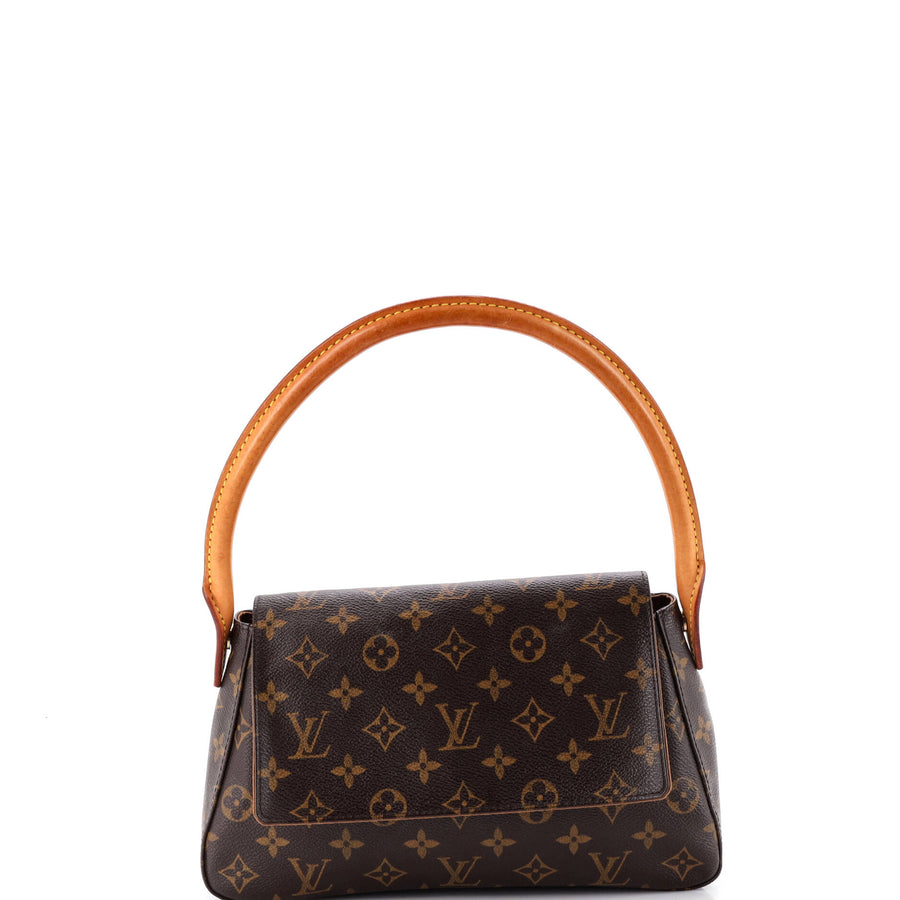 Louis Vuitton Looping Handbag Canvas