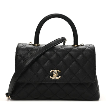 Chanel Caviar Quilted Mini Coco Handle