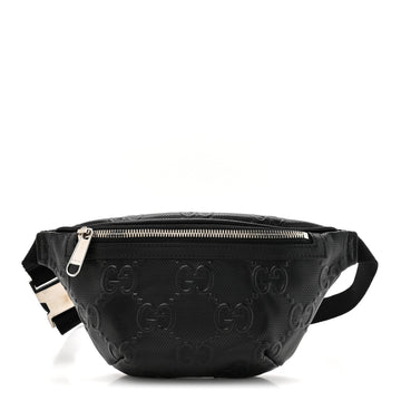 Gucci Calfskin Gg Tennis Embossed Belt