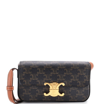 Celine Triomphe East-West Shoulder Bag