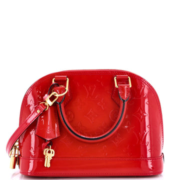 Louis Vuitton Alma Handbag Vernis Bb