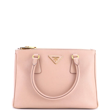 Prada Galleria Double Zip Tote Saffiano