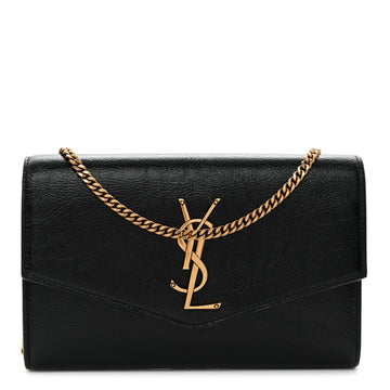 Saint Laurent Crinkled Calfskin Uptown