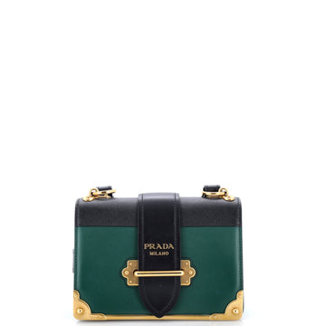 Prada Cahier Crossbody Bag Leather And