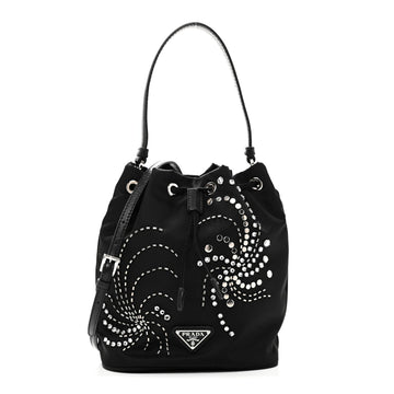 Prada Tessuto Saffiano Ricamo Sequin