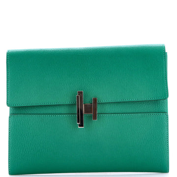 Hermes Cinhetic Clutch Chevre Mysore