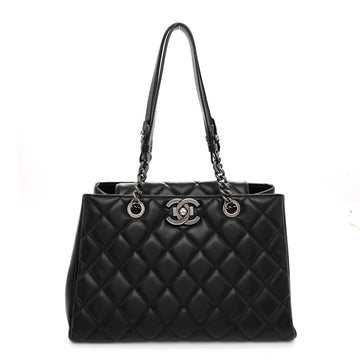 Chanel Metallic Goatskin Quilted Large