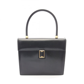 Gucci Square Handbag 46 Leather Black