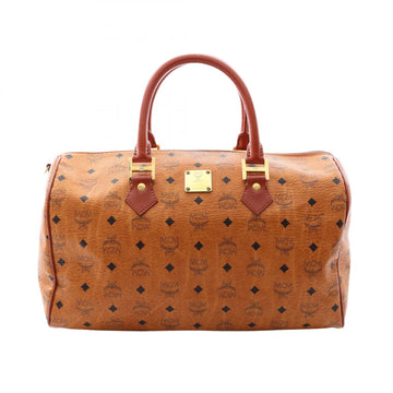 Mcm Vicetos Hand Travel Bag Canvas