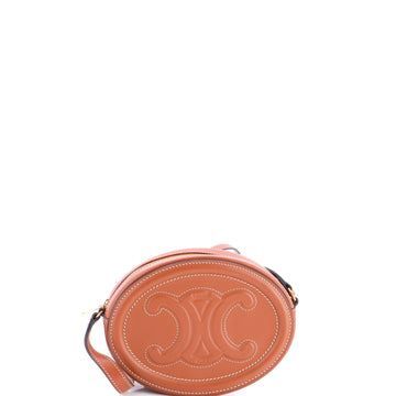 Celine Triomphe Oval Crossbody Bag