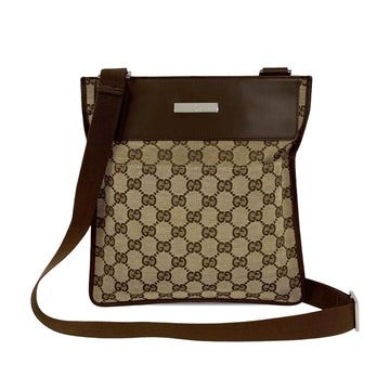 Gucci Gg Canvas Crossbody Pre-Loved Bag