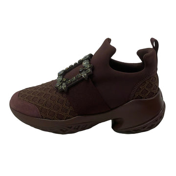 Roger Vivier Bordeaux Khaki Chemical