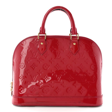 Louis Vuitton Vernis Alma Pm Rose Indien