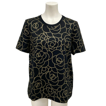 Chanel Black Gold [Outer Fabric] Cotton