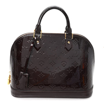 Louis Vuitton Vernis Alma Pm Amarante