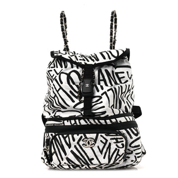 Chanel Nylon Printed Quilted Coco Neige