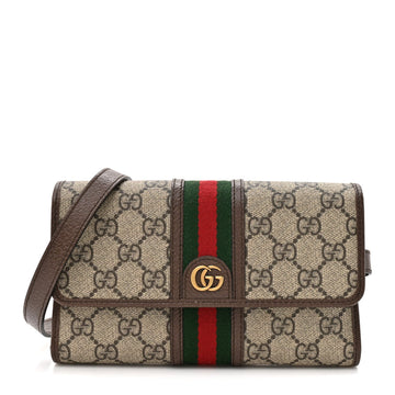 Gucci Gg Supreme Web Ophidia Crossbody