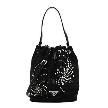 Prada Tessuto Saffiano Ricamo Sequin