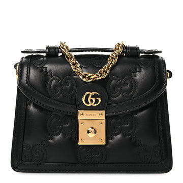 Gucci Calfskin Gg Matelasse Mini Top