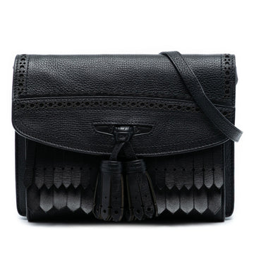 Burberry Small Grainy Calfskin Broguing