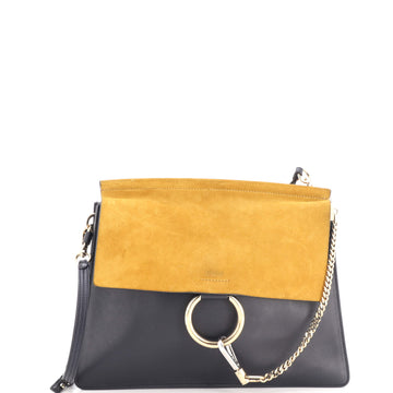 Chloe Faye Shoulder Bag Leather And