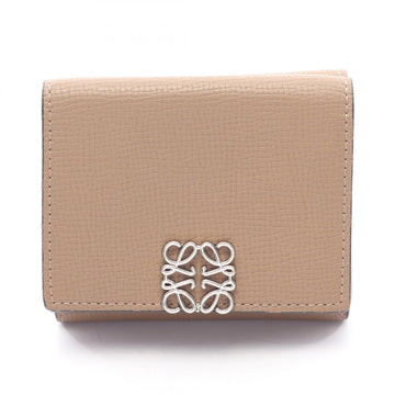 Loewe Anagram Tri-Fold Wallet Leather
