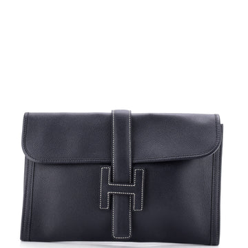 Hermes Jige Clutch Epsom Pm
