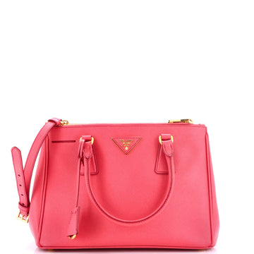 Prada Double Zip Lux Tote Saffiano