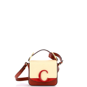 Chloe C Flap Bag Leather Mini