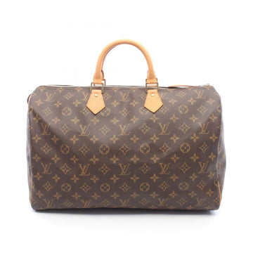 Louis Vuitton Speedy 40 Handbag Leather